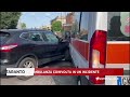 25 LUGLIO 2024 - TARANTO - AMBULANZA COINVOLTA IN UN INCIDENTE