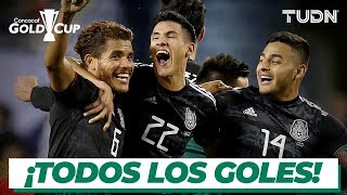 Todos los goles de México en la Copa Oro 2019 | TUDN