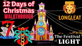 The 12 Days of Christmas Part 18 Walkthrough of The Festival of Light 2024 at Longleat Safari