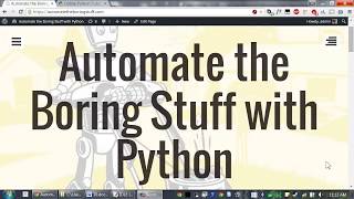 Lesson 10 Python Programming Automate the Boring Stuff with Python M CoVBK bLE