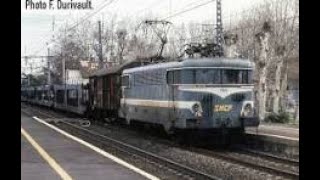 TRAIN DE NUIT BB 9443/ BB 9500 DE BEZIERS A NEUSSARGUES ALLER RETOUR AVEC MON AMI JEAN CLAUDE.