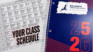 How to Read Your Class Schedule | August 2025