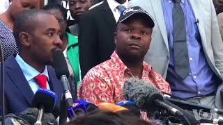 Mutungamiri weMDC Alliance VaNelson Chamisa Votaura Nezve Sarudzo