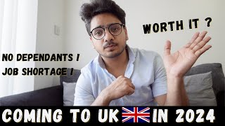 Is It Still Worth Coming To UK 🇬🇧 In 2024 | Current Situation Of UK #januaryintake #ukstudyvisa