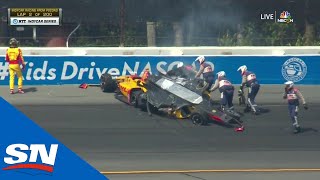 Another IndyCar Crash At Pocono Raceway Stirs Up More Controversy