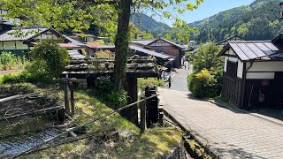 江戸の街並み残る「妻籠宿」　Tsumago-juku known as \