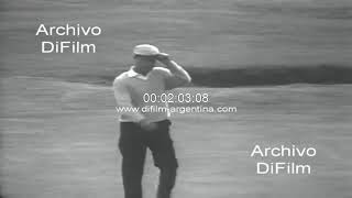 Australian Peter Thompson wins the 1965 British Golf Open ARCHIVE FOOTAGE