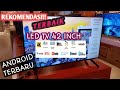 Rekomendasi! TV LED 42 INCI TV ANDROID SHARP 4K 4T-C42DK1I #review #sharp #ledtv