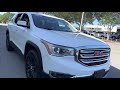 2019 GMC Acadia SLT SUV White