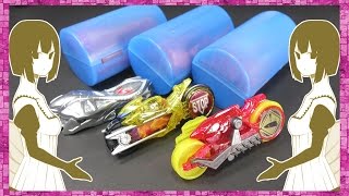 【仮面ライダードライブ】ガシャポンシフトカー10 レアメッキシグナル\u0026クリアverを狙って開封レビュー！Gashapon ShiftCar 10 Kamen Rider Drive