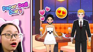 My Doll is on a DATE!!! - Paper Doll Diary