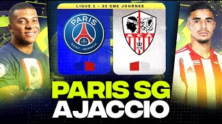 🔴 PARIS SG - AJACCIO | Lens n'est plus qu'à 3 pts ! ( paris vs aca ) | LIGUE 1 - LIVE/DIRECT