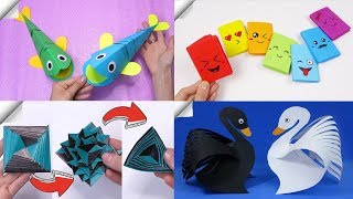 13 BEST DIY paper crafts  Paper toys