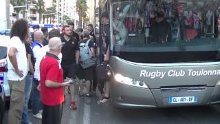 Rugby Top14 RCT Toulon vs Stade Français Arrivée Team Toulon Stade Mayol Live TV 2014