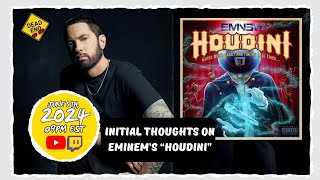 Initial Thoughts On Eminem’s “Houdini”