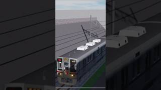 【爆音】北野電鉄460系の6両編成が130kmで通過していく #鉄道 #roblox #北野電鉄 #shorts