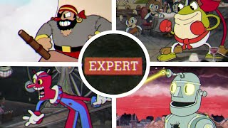 Cuphead - All Bosses on Expert Difficulty