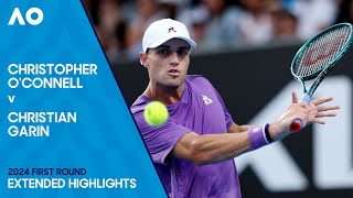 Christopher O'Connell v Christian Garin Extended Highlights | Australian Open 2024 First Round