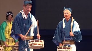 阿波踊り「幻の鳴り物グループ藍吹雪」LaQua阿南の日2016（2016.1.17）