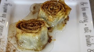 Homemade Baklava Pinwheels