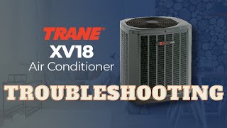 Troubleshooting a Trane XV With temperature sensor issues.