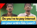 Education Loan repayment period