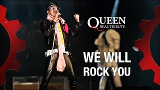 QUEEN REAL TRIBUTE SYMPHONY - We Will Rock You - LIVE