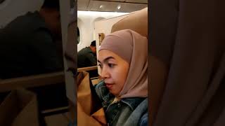 kursi anda dipindah ke kelas Bussiness || seneng bangeeeet