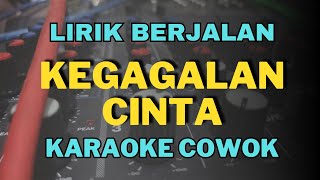 karaoke kegagalan cinta nada cowok