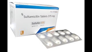 SULTAFER-375 Tab (Sultamicillin Tosilate 375mg) | Trumac Healthcare | PCD Pharma Company