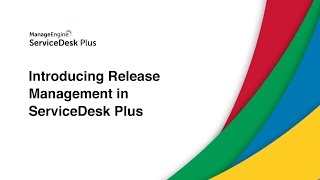 Release Management in ServiceDesk Plus