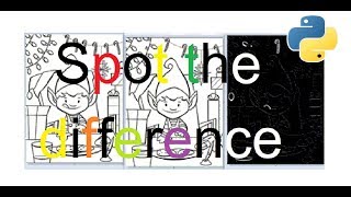 Spot The Differences Game Using Python : From the scratch