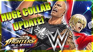 King of Fighters ALLSTAR X WWE Collab Event