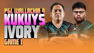 KUKUYS vs IVORY - GAME 1 - WATCH PARTY WITH GABBI, KARL, KYLE, HUBRIS - PGL Wallachia S4