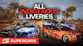 Closer look: All Indigenous liveries - Merlin Darwin Triple Crown | Supercars 2022