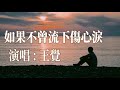 🎼 如果不曾流下傷心淚 🎼 演唱 王覺