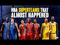 NBA Superteams That ALMOST Happened 😱 | #Shorts