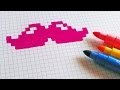 Handmade Pixel Art - How To Draw  #pixelart