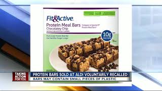 Recall issued for Fit \u0026 Active Protein Meal Bars sold at Aldi stores