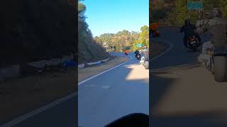 Idiot driver overtaking  gone wrong ❌ in front of harley rider on sunday ride 😅 #superbikes #harley