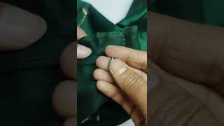 हुक लगाने का बहुत आसान तरीका || #blouse #stitchinghacks #sewinghacks