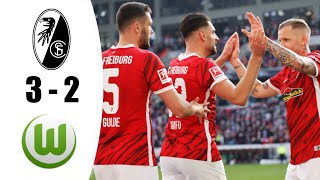 SC Freiburg vs Wolfsburg 3-2 All Goals & Highlights 2022