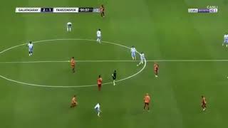 TRABZONSPOR- GALATASARAY ORTA SAHADAN GOL!!!..