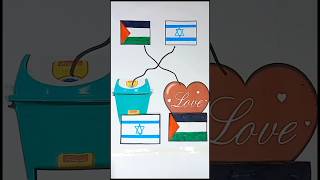 Wrong ❌ Israel 🇮🇱 VS Right ✔️ Palestine🇵🇸 flag drawing#trending #viral