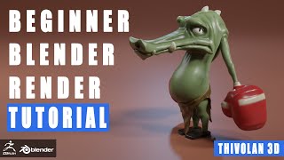 Blender: QUICK BEGINNER TUTORIAL + RENDER GUIDE PART 2