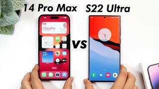 Samsung Galaxy S22 Ultra vs iPhone 14 Pro Max Speed Test - SHOCKING RESULTS!