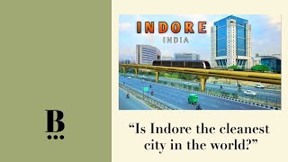 Is Indore the cleanest city in the world?