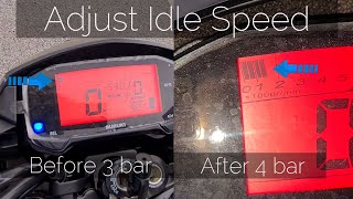 Suzuki Raider r150 Perlu adjust idle speed untuk tambah pickup?