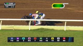 Beholder WINS the TVG Pacific Classic   Race Replay 2015 mp4