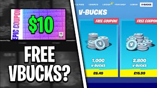 Can You Use EPIC COUPON To Buy V-Bucks In Fortnite?